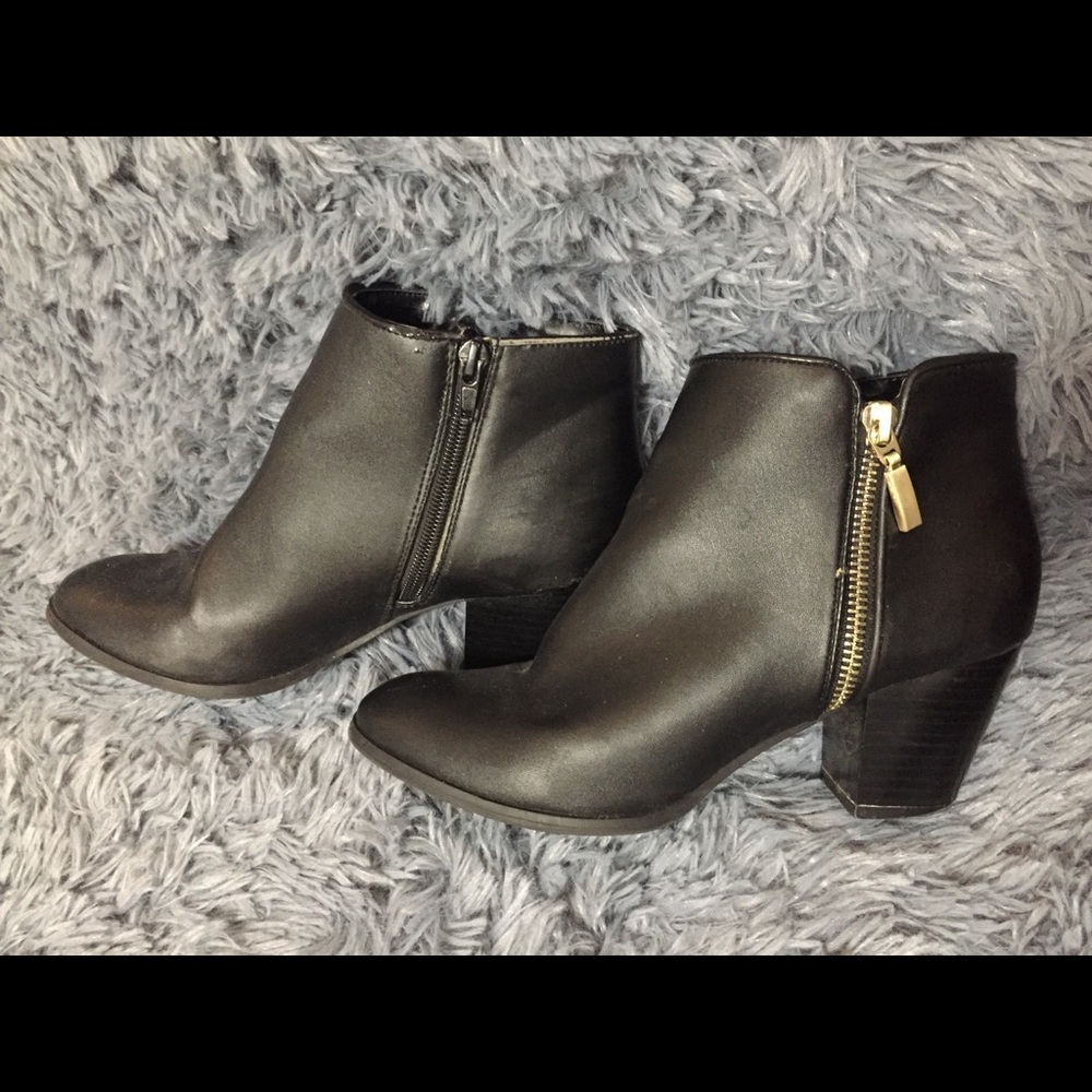 Black booties